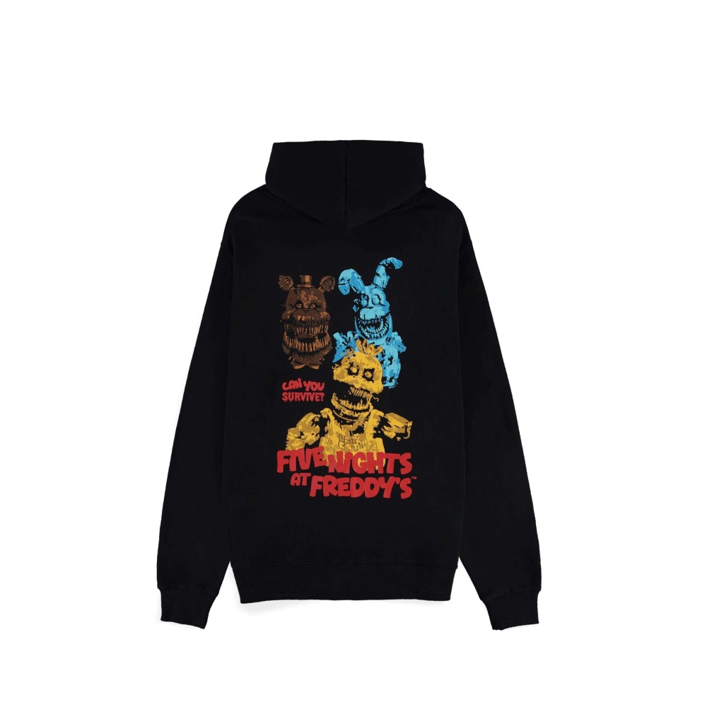 Five Nights at Freddy's - Can You Survive Veste zip Ã  capuche - Noir